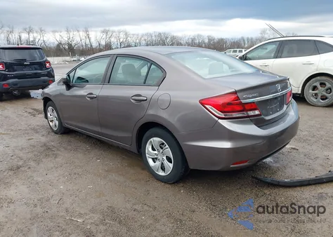 2015 Honda Civic Lx z USA, uszkodzony, nr VIN 19XFB2F50FE018257